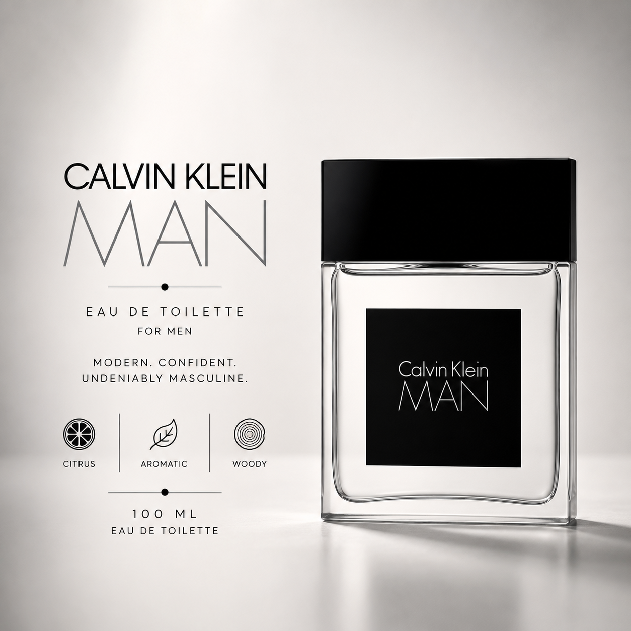 Calvin Klein Man for Men Eau de Toilette – 100ml