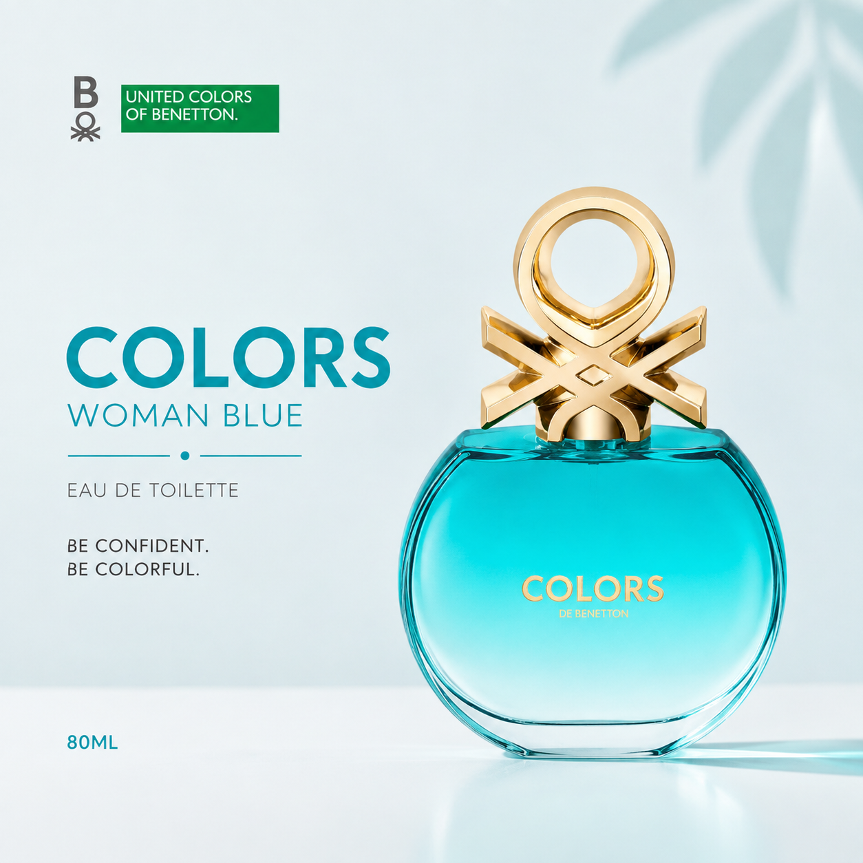Benetton Colors Woman Blue EDT 80ml