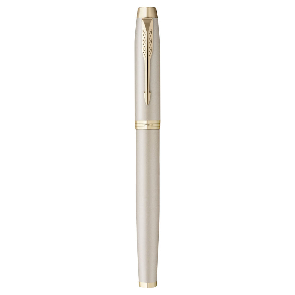 Parker IM Monochrome Fountain Pen – Champagne Finish