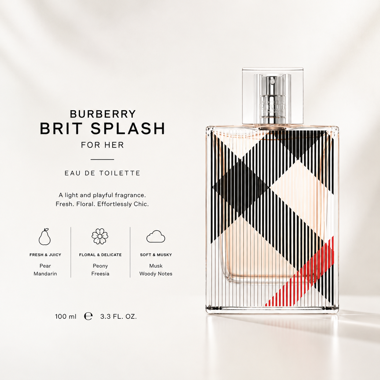 Burberry Brit Splash for Her Eau de Toilette – 100ml