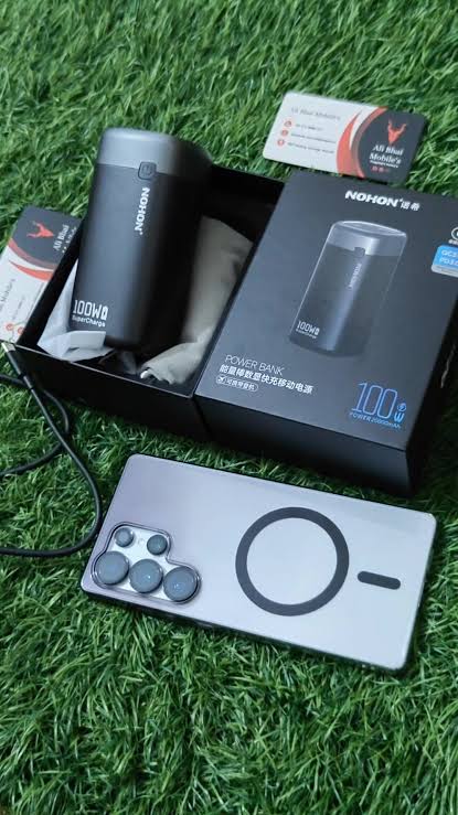 NOHON 100W Fast Charging Power Bank 20000mAh – PD 3.0 QC 3.0 Laptop Compatible Portable Charger