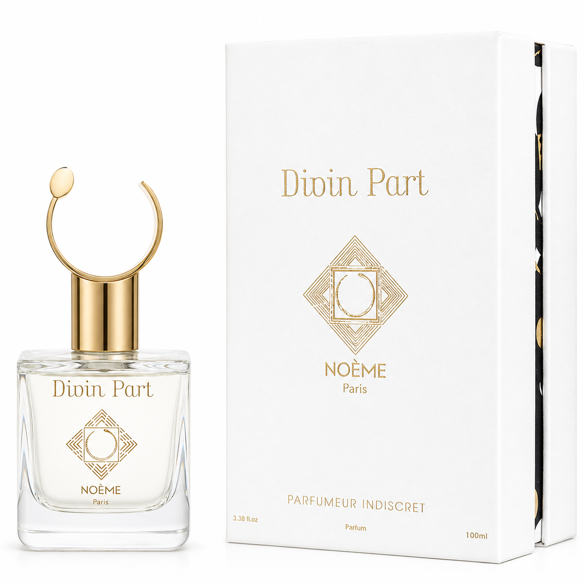 Noème Paris Divin Part – Eau de Parfum 100ml | Unisex Floral-Woody Luxury Fragrance