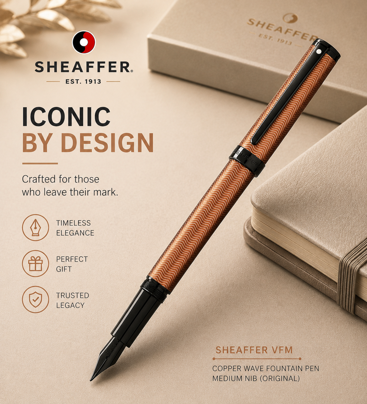 Sheaffer Intensity Bronze Fountain Pen