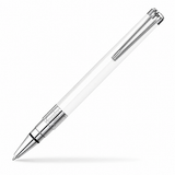 Waterman Perspective Ballpoint Pen – White with Chrome Trim