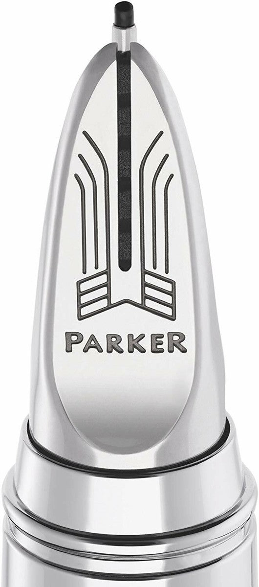 Parker Ingenuity Slim 5th Technology Rollerball Pen | Black Lacquer CT, Fine
