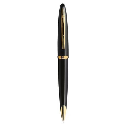 Waterman Carène Ballpoint Pen – Black Sea with Gold Trim
