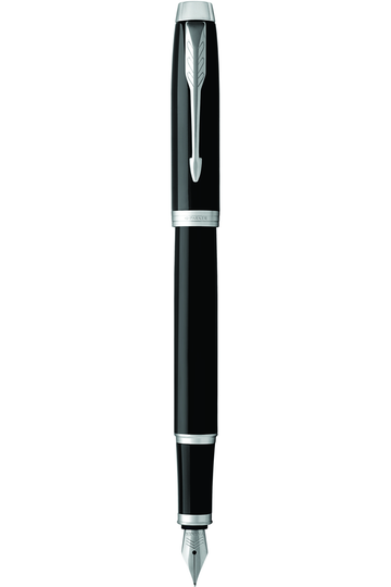 Parker IM Matt Black Chrome Tip Fountain Pen