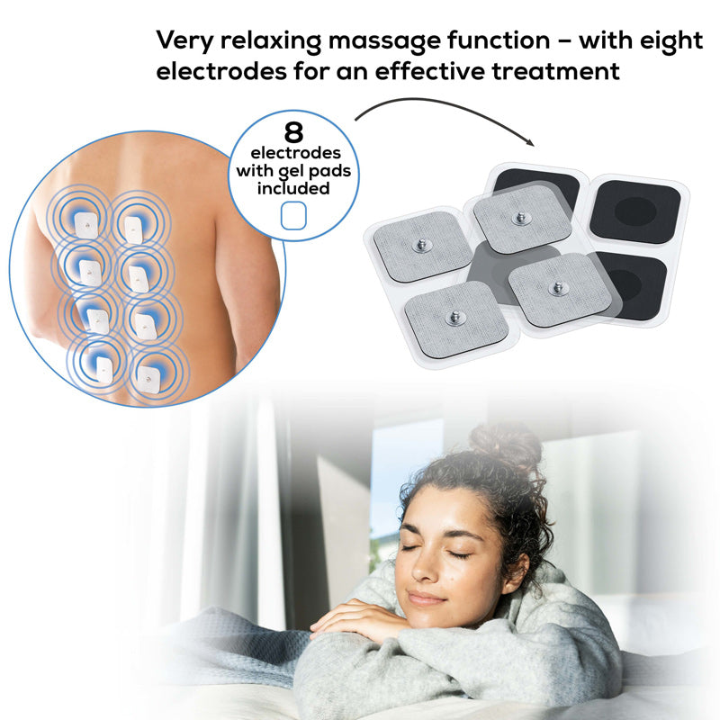 Beurer EM 80 TENS/EMS combination device with electrode pads, pain-relief unit, additional view 4