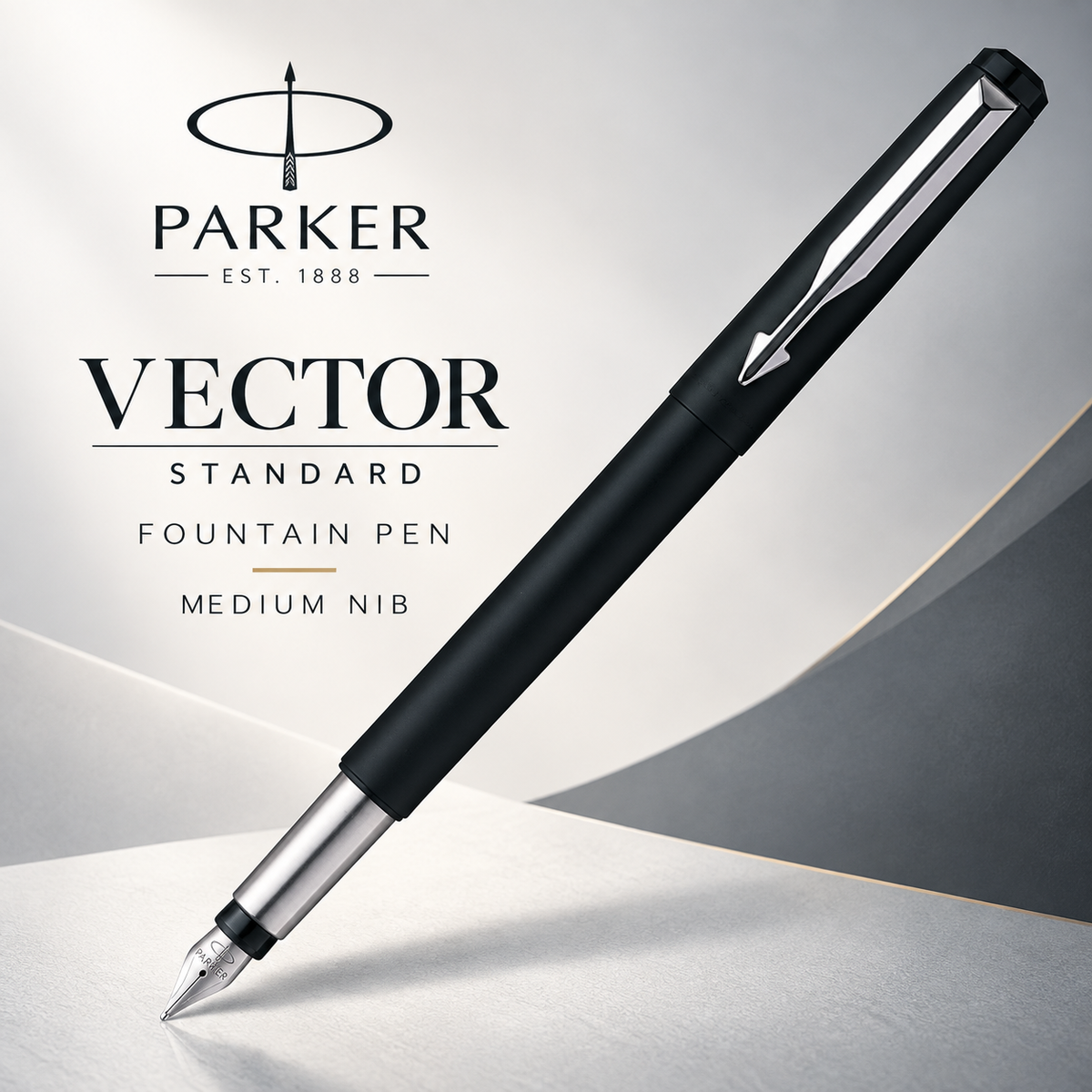 Parker Vector Standard Fountain Pen – Black
