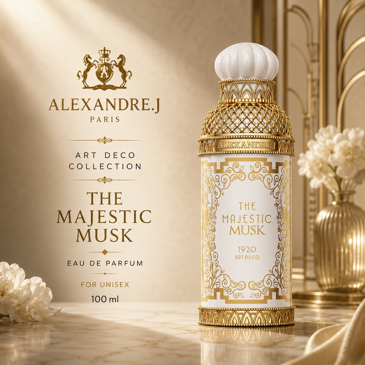 Alexandre.J The Majestic Musk EDP For Unisex 100Ml