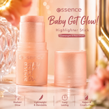 essence Baby Got Glow! Highlighter Stick – Champagne & Rosy Glaze
