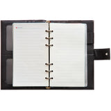 Deli E3159 Hard Executive Leather Cover A5 Notebook – 97 Sheets