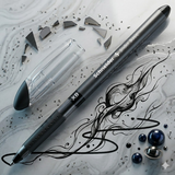 Schneider Slider Basic XB Ballpoint Pen – 1.4 mm Extra-Broad Tip, Blue/Black Ink
