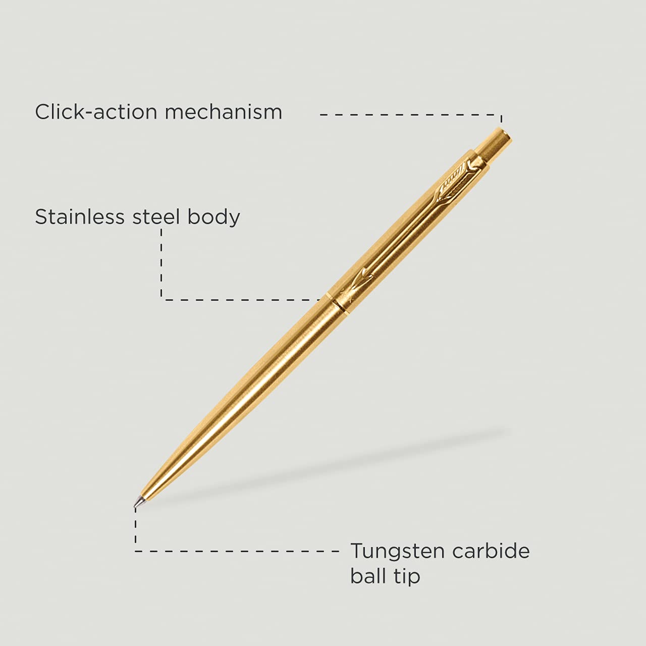 Parker Classic Gold Ballpoint Pen – Blue Ink