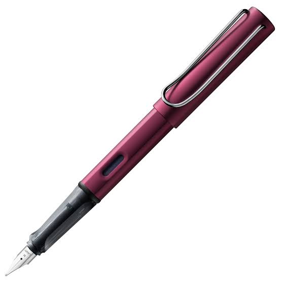 Lamy AL-star Black Purple Fountain Pen – Medium Nib