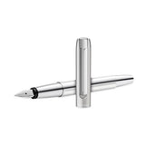 Pelikan Pura P40 Fountain Pen – Silver | Medium & Broad Nib