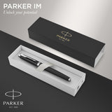 Parker IM Matt Black Chrome Tip Fountain Pen