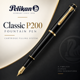 Pelikan Classic P200 Fountain Pen – Cartridge Filling System