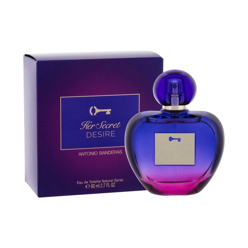 Antonio Banderas Her Secret Desire EDT for Women – 80ml | Fresh Floral Fragrance