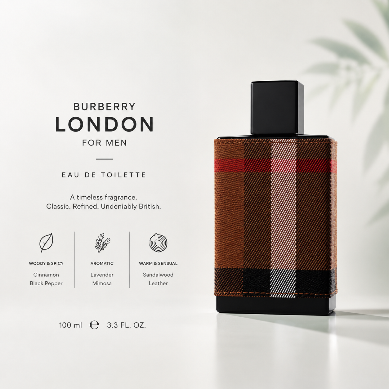 Burberry London for Men Eau de Toilette – 100ml