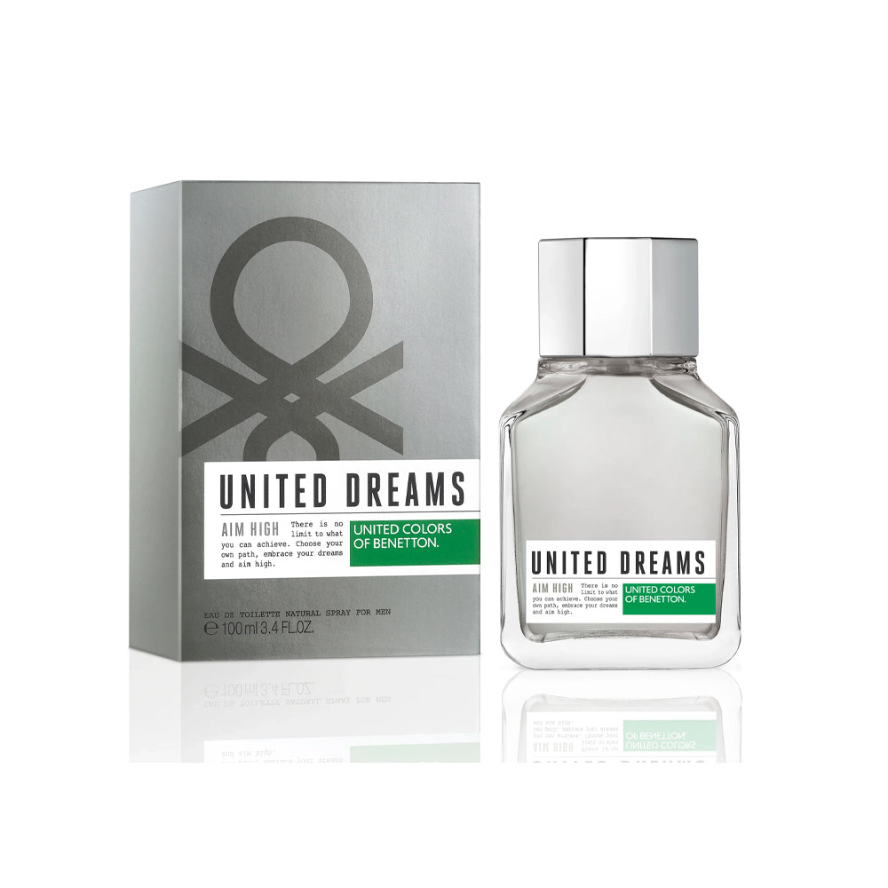 Benetton United Dreams Aim High EDT 100ml – Men's Fragrance