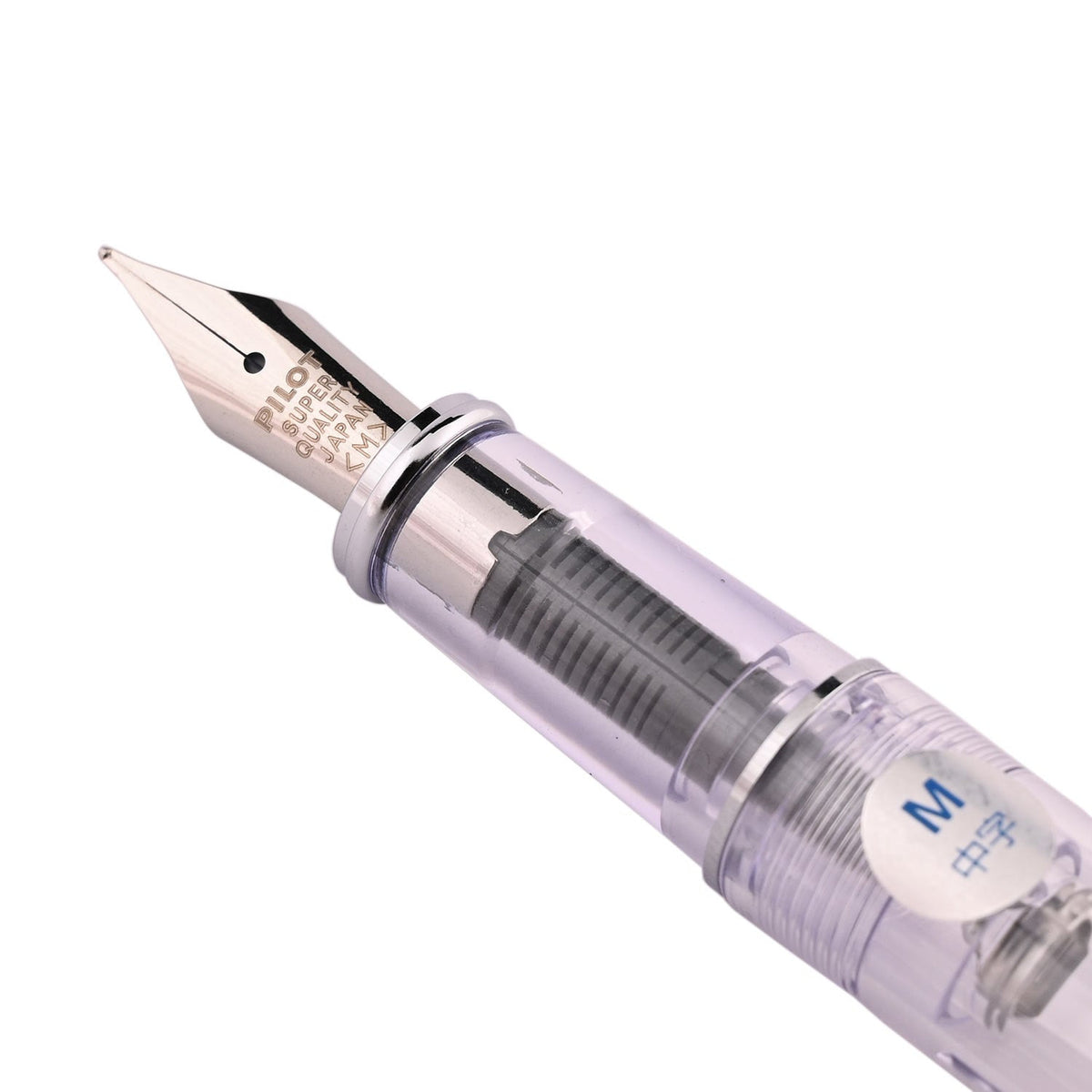 Pilot Prera Fountain Pen – Transparent Blue (Medium Nib)