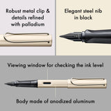 Lamy Lx Palladium Fountain Pen – Medium Nib