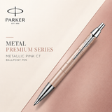 Parker Metal Premium Series Ballpoint Pen – Metallic Pink CT