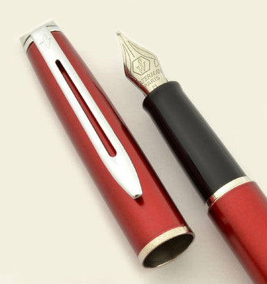 Waterman Hémisphère Comet Red Lacquer CT Fountain Pen