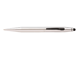 Cross Tech2 Chrome Ballpoint Pen with Stylus (AT0652-2)