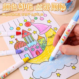 DEOXY Silky Washable Crayons for Kids – Non-Toxic Lipstick Crayons | 12 to 48 Colors