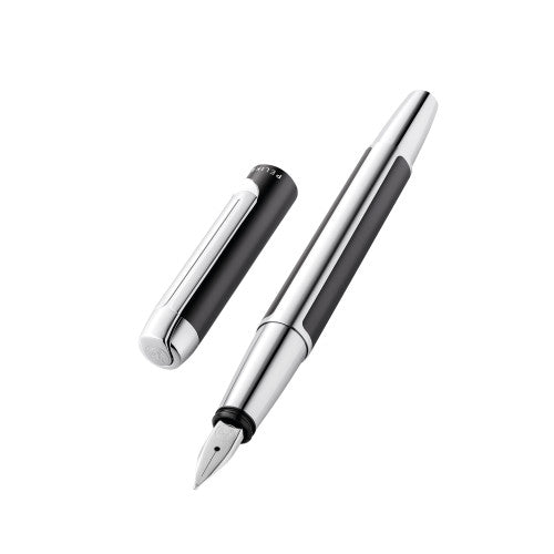 Pelikan Pura P40 Black-Silver Fountain Pen