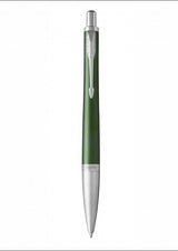 Parker Urban Premium Green CT Ballpoint Pen | Chrome Trim