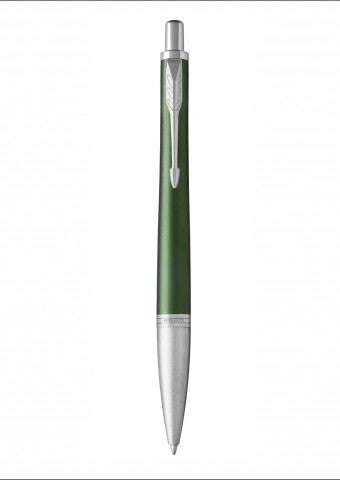 Parker Urban Premium Green CT Ballpoint Pen | Chrome Trim