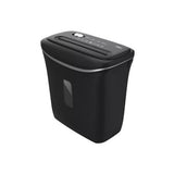 Deli E9945 Cross-Cut Paper Shredder – 6 Sheets | P-4 Security | 12L Bin
