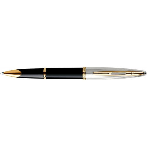 Waterman Carène Ballpoint Pen – Black Deluxe with Gold Trim