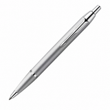 Parker IM Ballpoint Pen – Matt Silver CT