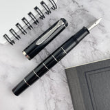 Pelikan Classic M215 Fountain Pen – Ring Silver