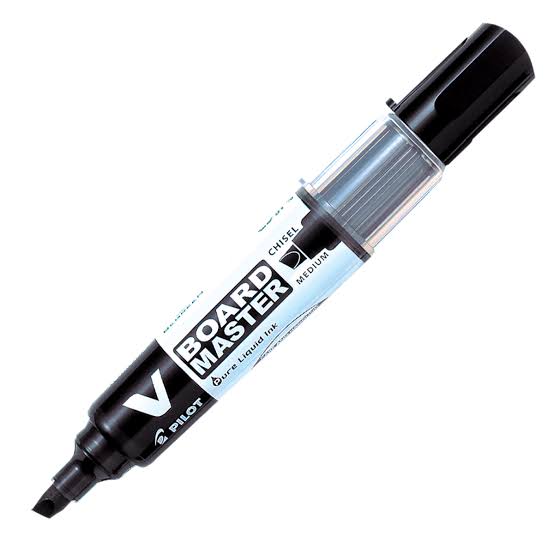 Pilot V Board Master Whiteboard Marker – Chisel Tip (Blue / Black / Red / Green)
