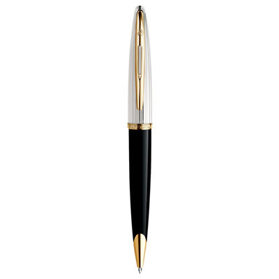 Waterman Carène Ballpoint Pen – Black Deluxe with Gold Trim