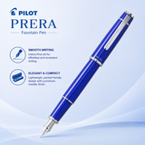 Pilot Prera Fountain Pen – Blue (Medium Nib)