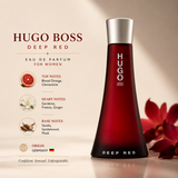 Hugo Boss Deep Red for Women Eau de Parfum – 90ml