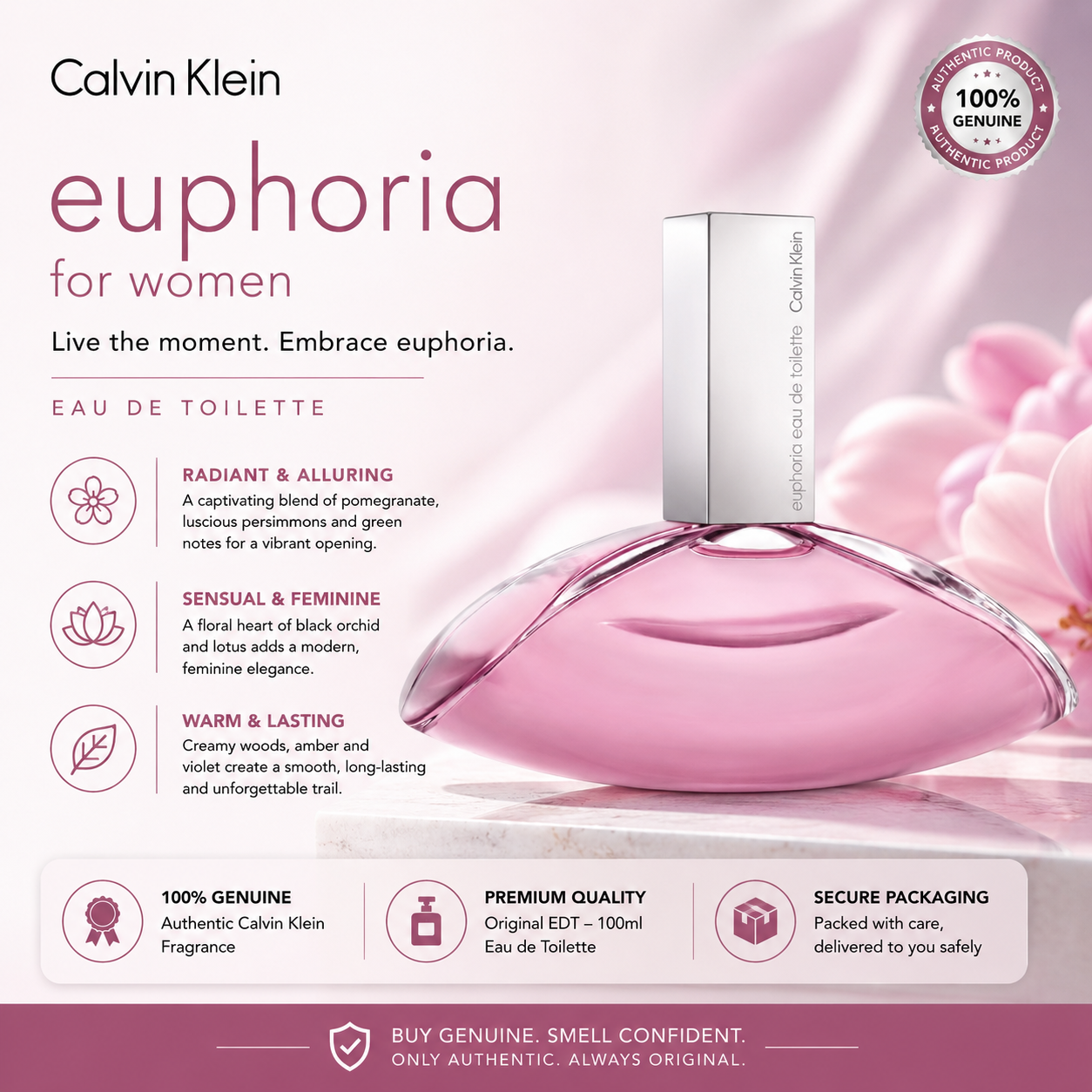 Calvin Klein Euphoria for Women EDT 100ml