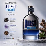 Roberto Cavalli Just Cavalli Eau de Toilette for Men 90ml
