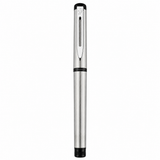 Waterman Daytona Vintage Fountain Pen – Brushed Stainless Steel | Chrome Trim