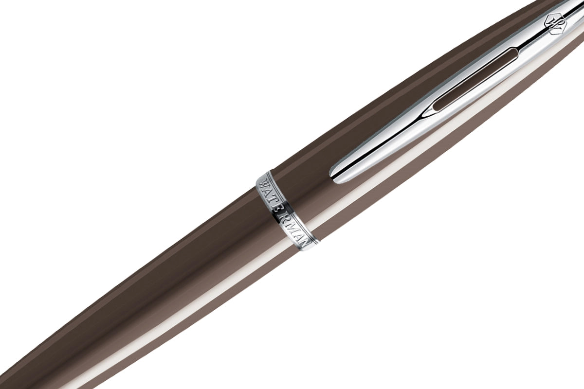 Waterman Carène Frosty Brown ST Fountain Pen – Medium Nib