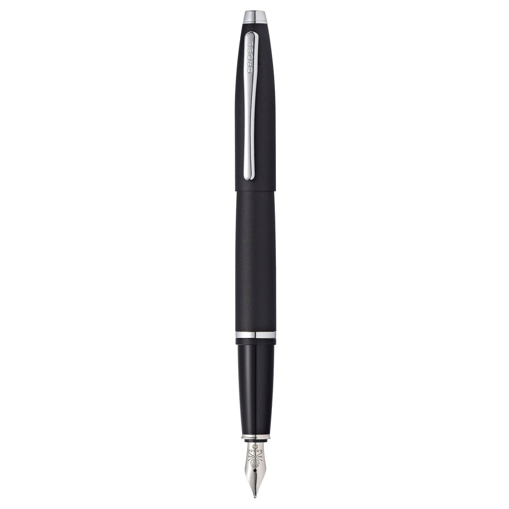 Cross Calais Matte Black Lacquer Fountain Pen – AT0116-14