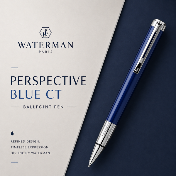 Waterman Perspective Blue CT Ballpoint Pen