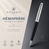 Waterman Hémisphère Deluxe Black CT Ballpoint Pen