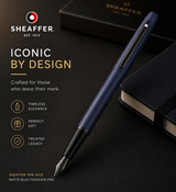 Sheaffer VFM 9429 Matte Blue Fountain Pen
